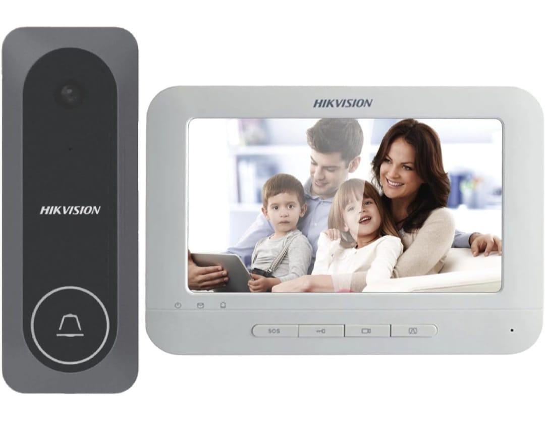 Hikvision video door phone indoor monitor and outdoor unit